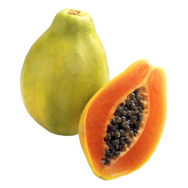 papaya natural ingredients in papaya kojic acid soap, the best skin brightening kojic soap for hyperpigmentation, soapbushco, soap bush co, the soap bush company, glycerin based soap, Kojic acid powder, glycerin, coconut oil, and natural ingredients used in Kojic acid soap for dark marks and spots